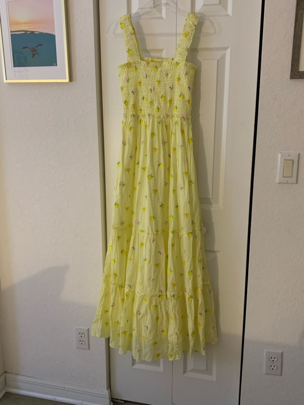 NWT Lilly Pulitzer Hadley Smocked Maxi Dress Size XS extra small - Picture 4 of 11